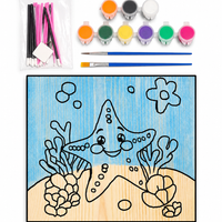 Starfish Wooden Painting Kit thumbnail