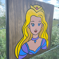 Princess Wooden Painting Kit thumbnail