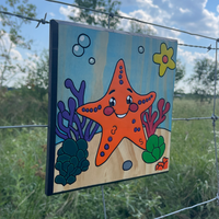Starfish Wooden Painting Kit thumbnail